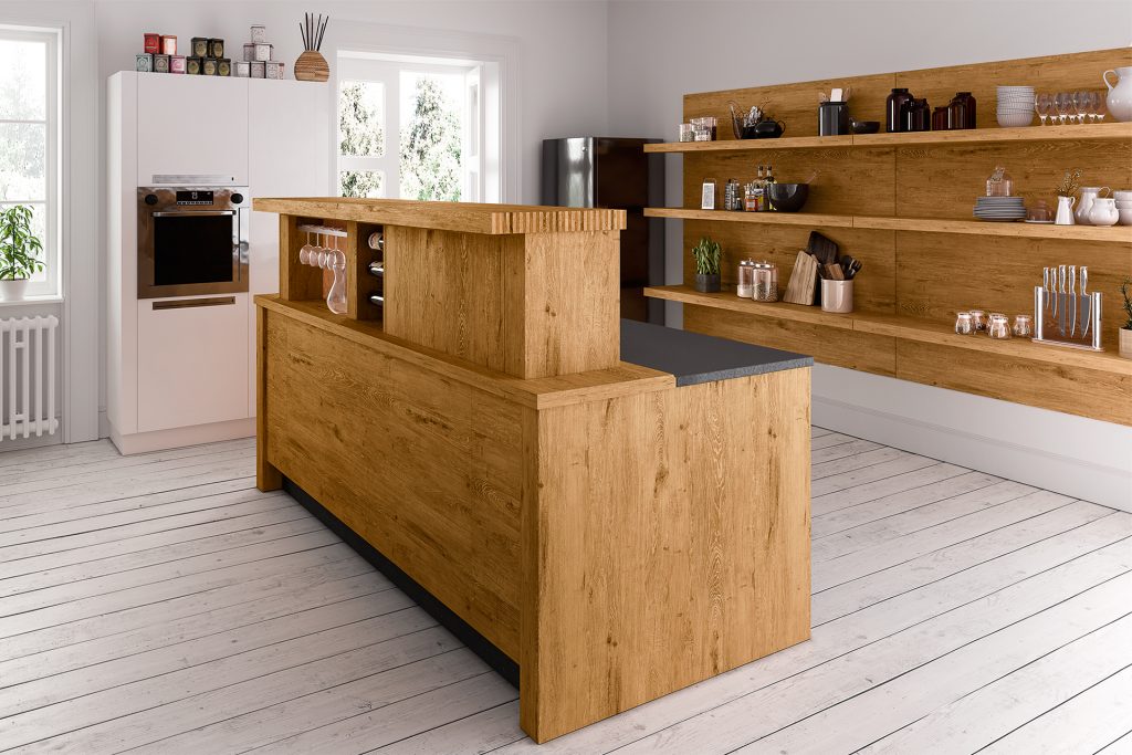 Hubinsel QUANTUMQ OSTER Küche