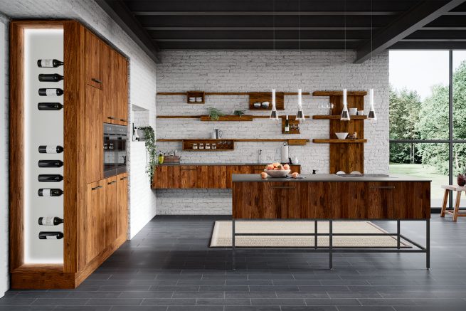 Modell AMPEZZO Gesamtansicht – OSTER KÜCHE