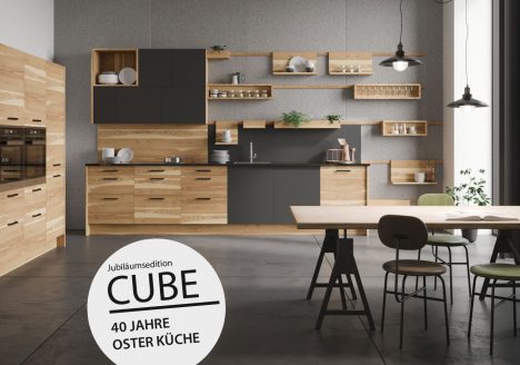 Jubiläumsmodell CUBE mit Mattlackfronten Select-C